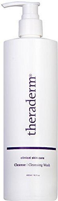 Theraderm Cleansing Wash: Oil Free, Soap Free, Perfect For All Skin Types 16Oz