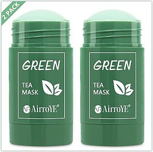Green Tea Stick Mask(2 Pcs)- Green Tea Mask(2 Pcs) - Natural Ingredients,Deep Cleaning,Oil Control & Hydrating,Effective For All Skin Types