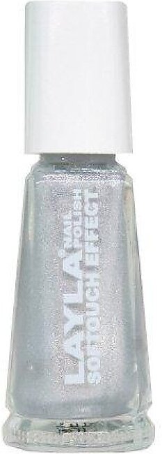 Layla Softouch Nail Polish, Marshmallow Twinkle, 1.9 Ounce