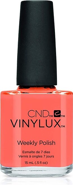 CND Vinylux Longwear Orange Nail Polish, Gel-like Shine & Chip Resistant Color, 0.5 Fl Oz