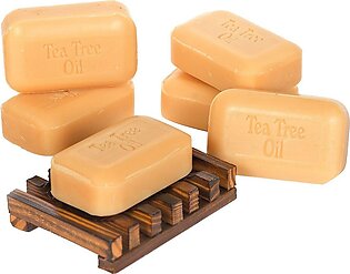 Soap Works Tea Tree Oil Soap Bar, 6-Count