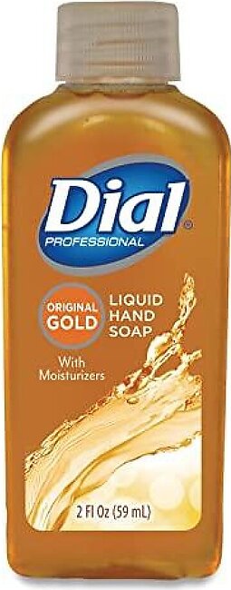 Dial 06059 Antimicrobial Liquid Soap, 2 oz, gold (Pack of 48)