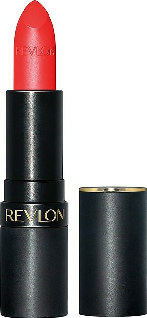 REVLON Super Lustrous The Luscious Mattes Lipstick, in coral, 007 On Fire, 015 oz
