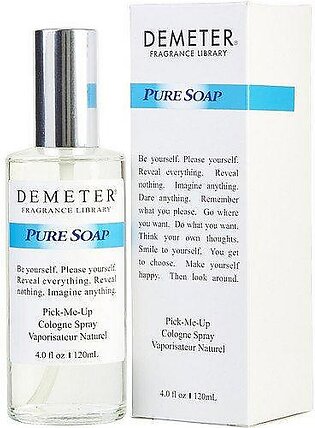Demeter Pure Soap Cologne Spray for Unisex, 4 Ounce