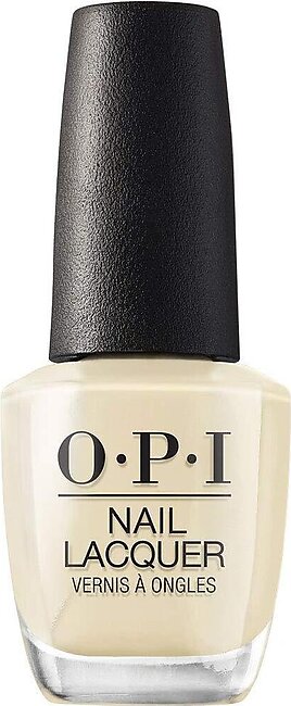 OPI Nail Lacquer, One Chic Chick, Yellow Nail Polish, Soft Shades Collection, 0.5 fl oz