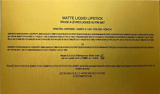 Kylie Jenner Birthday Edition Matte Liquid Lipstick Set 6 Pcs