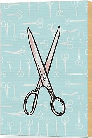 Scissors #25 Wood Print