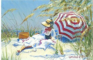 Beach Novel Fleece Blanket