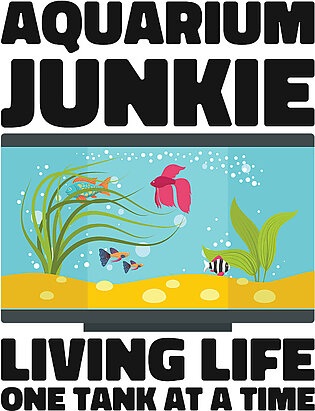 Aquarium Fishkeeping Aquarium Junkie Fish Tank #2 Kids T-Shirt