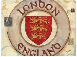 Vintage Travel Poster London Jigsaw Puzzle