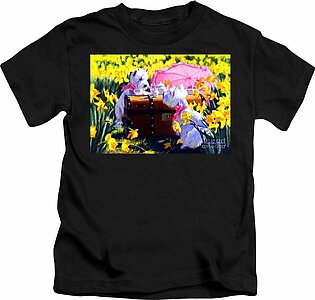Daffodil Tea Kids T-Shirt