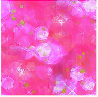 Glitter Love Pink Pattern Art Print