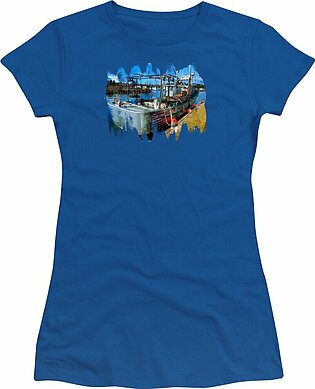 A Real Fishing Boat Women's T-Shirt