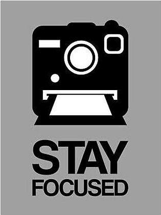 Stay Focused Polaroid Camera Poster 1 Poster