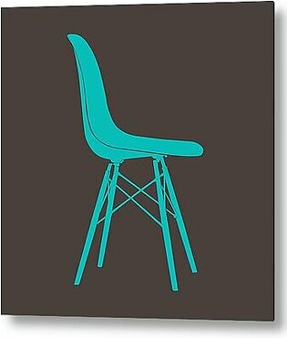 Eames Plastic Side Chair I Metal Print