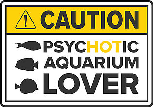 Aquarium Hot Aquarium Lover Caution Fishkeeping Kids T-Shirt