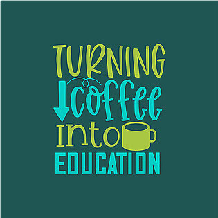 Turing Coffee Into Education Galaxy Case