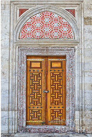 Mosque doors 04 Shower Curtain