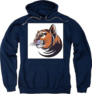 illustration of Cougar Panther Mascot Head Vector Graphic Sweatshirt