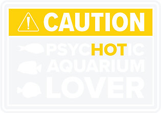Aquarium Hot Aquarium Lover Caution Fishkeeping #2 Baby Onesie