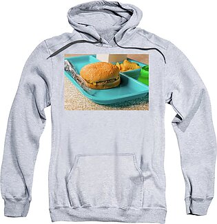 School Lunch Tray Cheeseburger #1 Sweatshirt