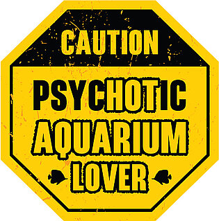 Aquarium Hot Aquarium Lover Caution Fishkeeping #4 Baby Onesie