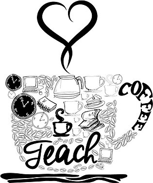 Coffee Teach - DLT10003v1 Zip Pouch