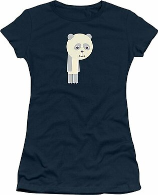 Letter P - Animal Alphabet - Panda Monogram Women's T-Shirt