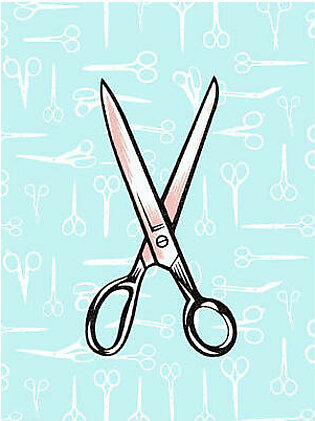 Scissors #25 Art Print