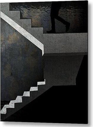 Go Up Stairs Metal Print