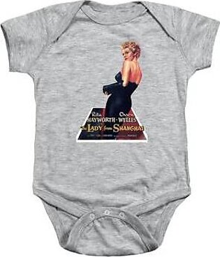 ''The Lady from Shanghai'', 1947, 3d movie poster Baby Onesie