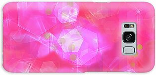 Glitter Love Pink Pattern Galaxy Case