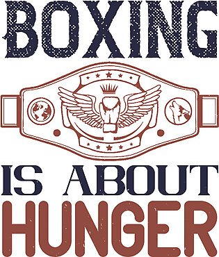 Boxing is about hunger Baby Onesie