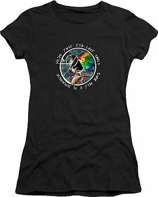 Pink Floyd We're Just Two Lost Souls Swimming in A Fish Bowl Women's T-Shirt