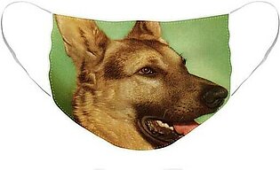 German Shepherd Dog #2 Face Mask