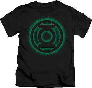 Green Lantern - Green Flame Logo Kids T-Shirt