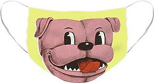 Dog Glancing Sideways Face Mask