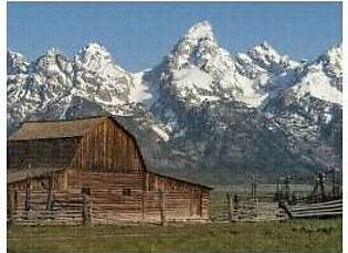 Morning Travels in Grand Teton Jigsaw Puzzle