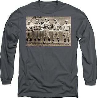 Babe Ruth and other Red Sox Pitchers Long Sleeve T-Shirt