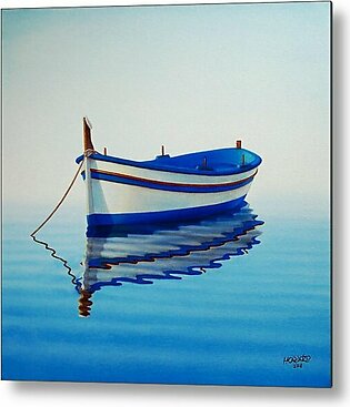 Fishing Boat II Metal Print