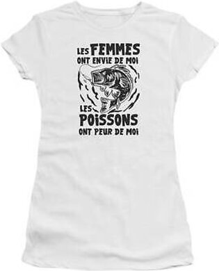 French Fishing Angler Boating Fisherman Fishes Women's T-Shirt