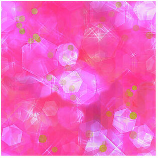 Glitter Love Pink Pattern Poster
