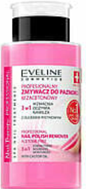 Eveline Cosmetics Nail Therapy 3-In-1 Nail Polish Remover 190ml