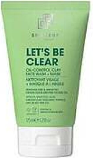 Shakeup Cosmetics Let's Be Clear Oil-Control Clay Face Wash + Mask 125ml
