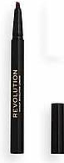 Makeup Revolution Bushy Brow Pen Medium Brown 0.5ml