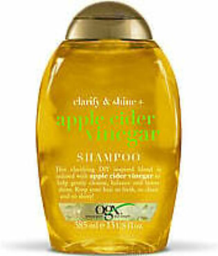 OGX Clarify & Shine + Apple Cider Vinegar Shampoo 385ml (13 fl oz)