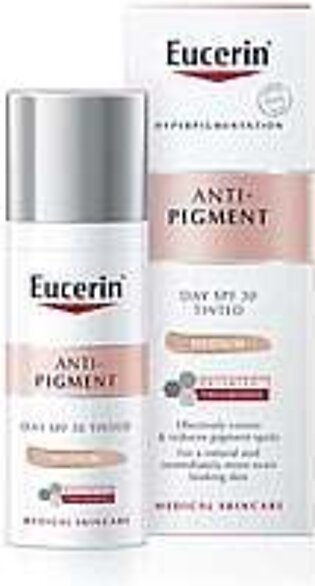 Eucerin Anti-Pigment Tinted Day Cream SPF30 Medium 50ml