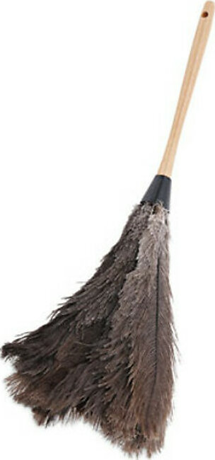 Professional Ostrich Feather Duster, Wood Handle, 20"
