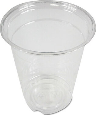 Clear Plastic Cold Cups, 12 Oz, Pet, 20 Cups/sleeve, 50 Sleeves/carton