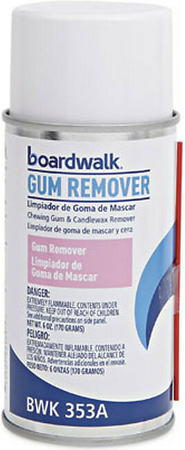 Chewing Gum And Candle Wax Remover, 6 Oz Aerosol Spray, 12/carton